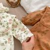 suit hoa hồng  bg sơ sinh cute 2 màu sẵn - Hình ảnh 6