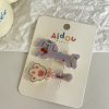 Elmo Beibei Nữ Nổ Kẹp Tóc Phong Cách Phương Tây Mỏ Vịt Kẹp Hoạt Hình Vui Nhộn Động Vật Dễ Thương Nổ Kẹp Tóc - Hình ảnh 4